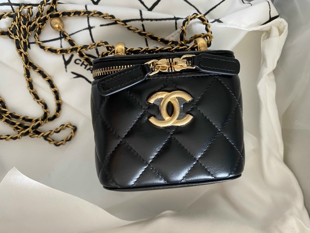This 43800 quilted Chanel box is full of mini Chanel bags  Vogue  Australia