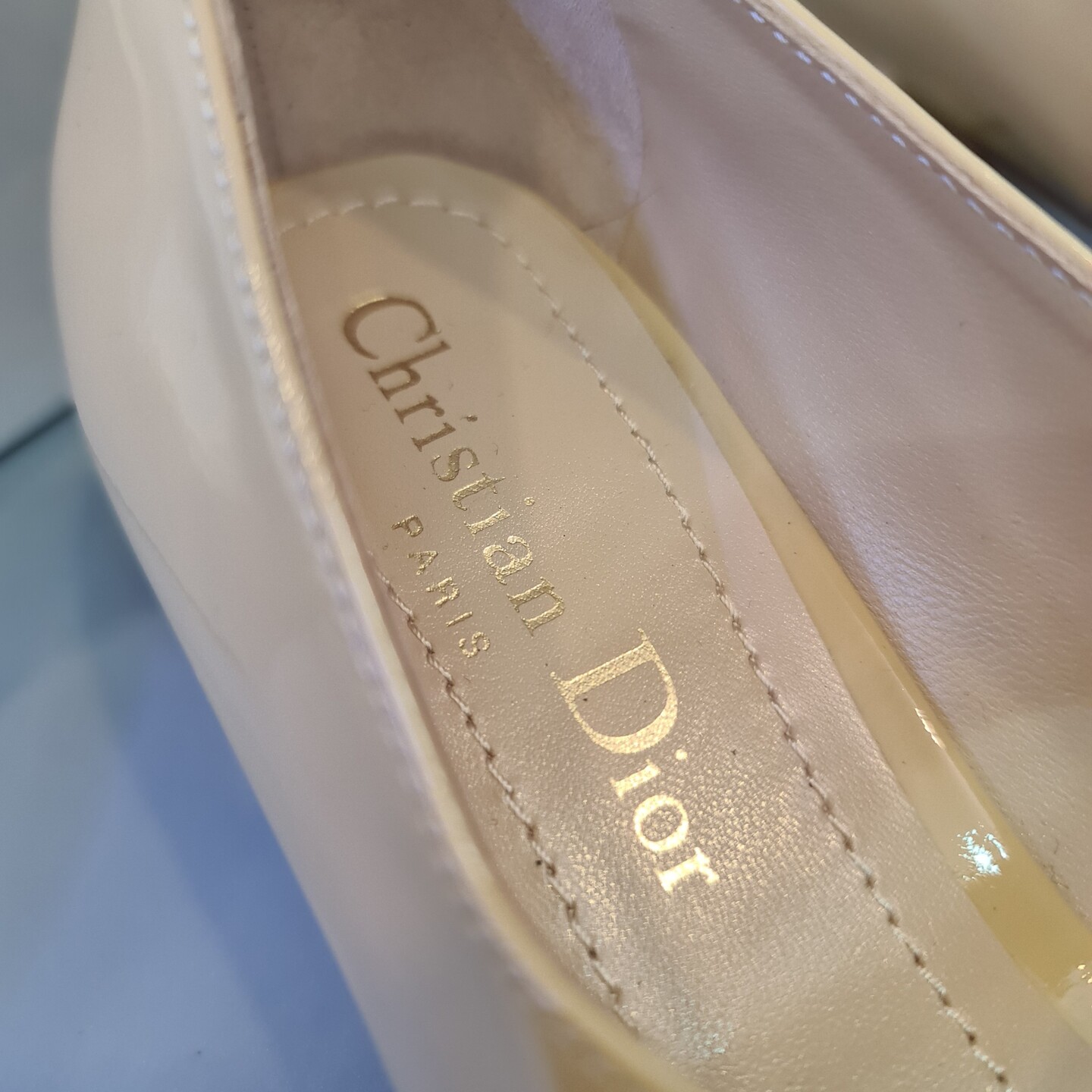 Giày Dior Mary Jane mũi tròn xuân hè